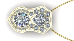 Custom Heart Pendant