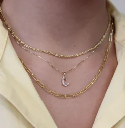 Diamond Initial Pendants