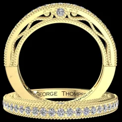 3 Stackable Diamond Rings