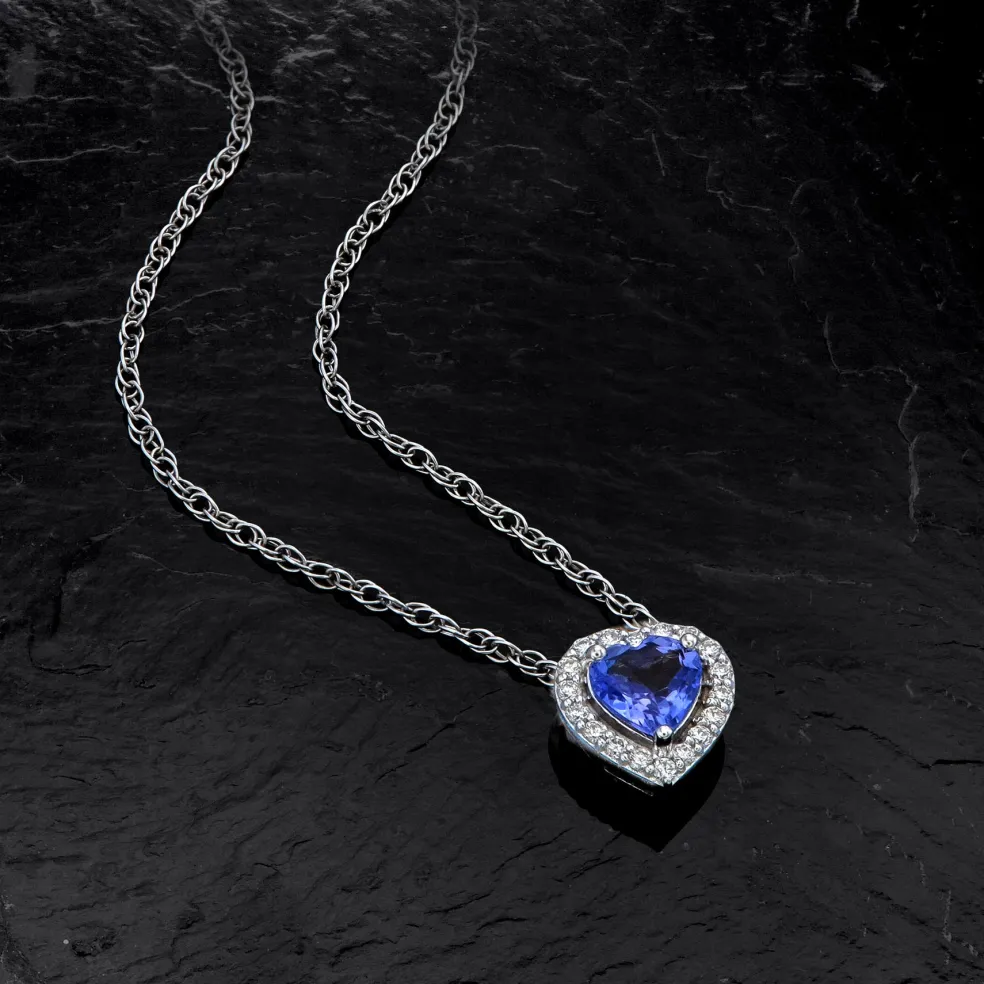 The Melodina Heart Shape Amethyst