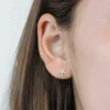 The Star Diamond Stud Earrings